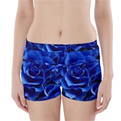 Roses Flowers Plant Romance Boyleg Bikini Wrap Bottoms by Proyonanggan