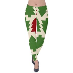 Background-2 Velvet Leggings