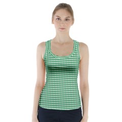 Green -1 Racer Back Sports Top by nateshop