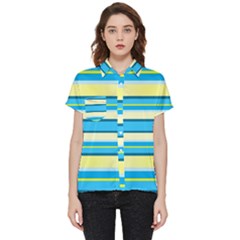 Stripes-3 Short Sleeve Pocket Shirt by nateshop