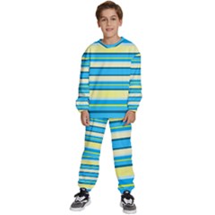 Stripes-3 Kids  Sweatshirt Set