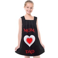 Mom And Dad, Father, Feeling, I Love You, Love Kids  Cross Back Dress by nateshop