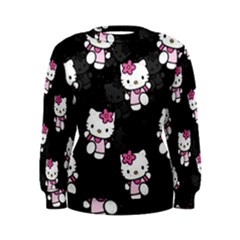 Hello Kitty, Pattern, Supreme Women s Sweatshirt by nateshop