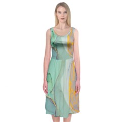 Huawei, Lite, Mate Midi Sleeveless Dress