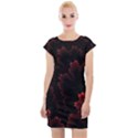 Amoled Red N Black Cap Sleeve Bodycon Dress View1