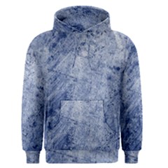 Blue Grunge Texture, Wall Texture, Blue Retro Background Men s Core Hoodie by nateshop