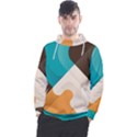 Retro Colored Abstraction Background, Creative Retro Men s Pullover Hoodie View1