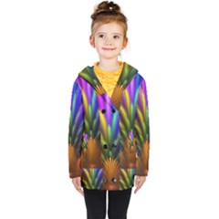 Abstract Colors - , Abstract Colors Kids  Double Breasted Button Coat by nateshop