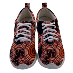 Authentic Aboriginal Art - Pathways Women Athletic Shoes