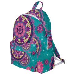 Floral Pattern, Abstract, Colorful, Flow The Plain Backpack by nateshop