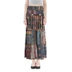 Menton Old Town France Full Length Maxi Skirt by Bedest