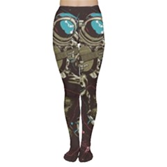 Astronaut Playing Guitar Parody Tights by Cemarart