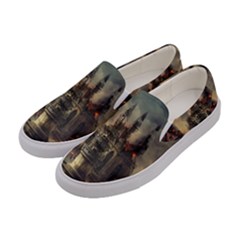 Braunschweig City Lower Saxony Women s Canvas Slip Ons by Cemarart