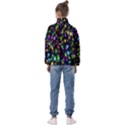 Star Colorful Christmas Abstract Kids  Half Zip Hoodie View2