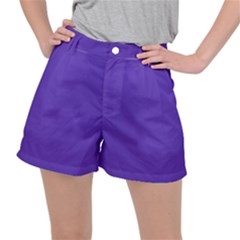 Ultra Violet Purple Women s Ripstop Shorts by bruzer