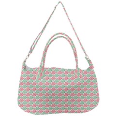 Mosaic Hexagon Honeycomb Removable Strap Handbag