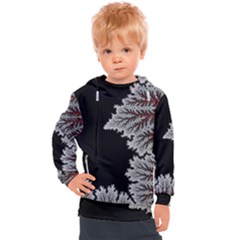 Aesthetic Outer Space Cartoon Art Kids  Hooded Pullover by Bedest