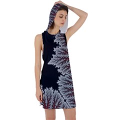 Himalaya Nature Mountain Racer Back Hoodie Dress by Bedest