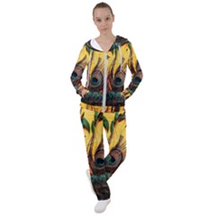 Asian Retro Vintage Art Korea China Japan Women s Tracksuit by Cemarart