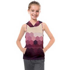 Love Amour Butterfly Colors Flowers Text Kids  Sleeveless Hoodie by Grandong