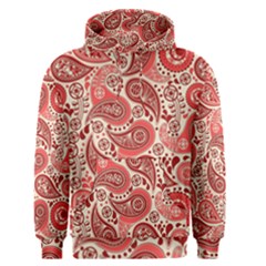 Paisley Red Ornament Texture Men s Core Hoodie by nateshop