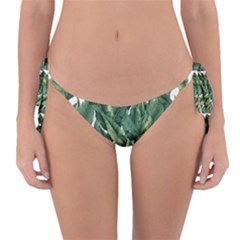 Tropical Leaves Reversible Bikini Bottoms