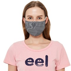 Authentic Aboriginal Art - Farm Lands 4 Cloth Face Mask (adult) by hogartharts