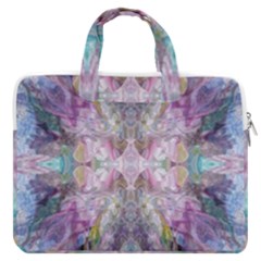 Blended Butterfly Macbook Pro 16  Double Pocket Laptop Bag  by kaleidomarblingart