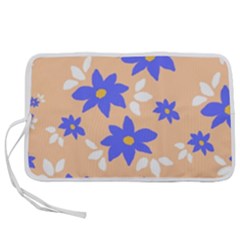 Flowers Pattern Floral Print Pen Storage Case (m) by Cemarart