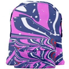 Texture Multicolour Grunge Giant Full Print Backpack by Cemarart