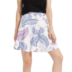 Blob Gradient Blur Scatter Waistband Skirt by Cemarart