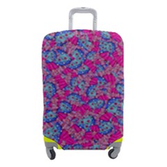 Colorful Cosutme Collage Motif Pattern Luggage Cover (small) by dflcprintsclothing