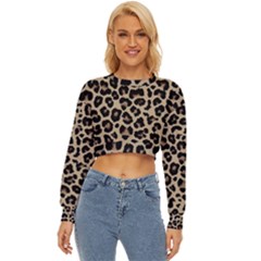 Leopard Animal Skin Patern Lightweight Long Sleeve Sweatshirt by Bedest