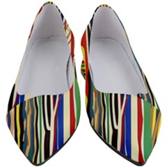 Abstract Trees Colorful Artwork Woods Forest Nature Artistic Women s Block Heels  by Grandong