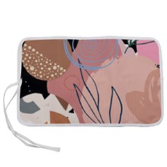 Abstract Boho Bohemian Style Retro Vintage Pen Storage Case (l) by Proyonanggan