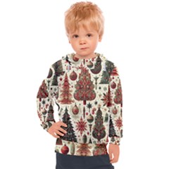 Christmas Decoration Kids  Hooded Pullover by Bedest