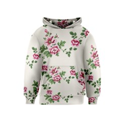 Vintage Flower Art Artwork Blooming Blossom Botanical Botany Nature Floral Pattern Kids  Pullover Hoodie