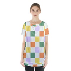 Board Pictures Chess Background Skirt Hem Sports Top