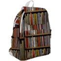 Book Nook Books Bookshelves Comfortable Cozy Literature Library Study Reading Reader Reading Nook Ro Top Flap Backpack View2