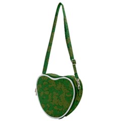 Vectors Leaves Background Plant Heart Shoulder Bag by Askadina