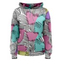 Lines Line Art Pastel Abstract Multicoloured Surfaces Art Women s Pullover Hoodie View1