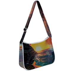 Pretty Art Nice Zip Up Shoulder Bag