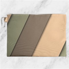 Abstract Texture, Retro Backgrounds Canvas Cosmetic Bag (xxl)