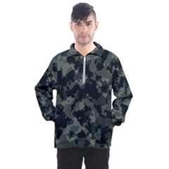 Camouflage, Pattern, Abstract, Background, Texture, Army Men s Half Zip Pullover by nateshop