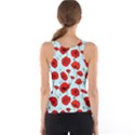 Poppies Flowers Red Seamless Pattern Women s Basic Tank Top View2