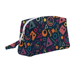 Random, Abstract, Forma, Cube, Triangle, Creative Wristlet Pouch Bag (medium)