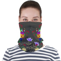 Bird Flower Plant Nature Face Seamless Bandana (adult) by Maspions