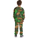 Leaves Foliage Pattern Oak Autumn Kids  Sweatshirt set View4