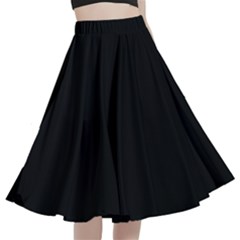 Fantastico Original A-line Full Circle Midi Skirt With Pocket by FEMOriginal