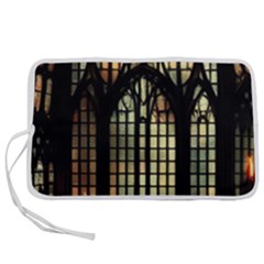 Stained Glass Window Gothic Pen Storage Case (m) by Maspions